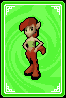 Elora trading card from Spyro Orange: The Cortex Conspiracy, based on the Japanese artwork