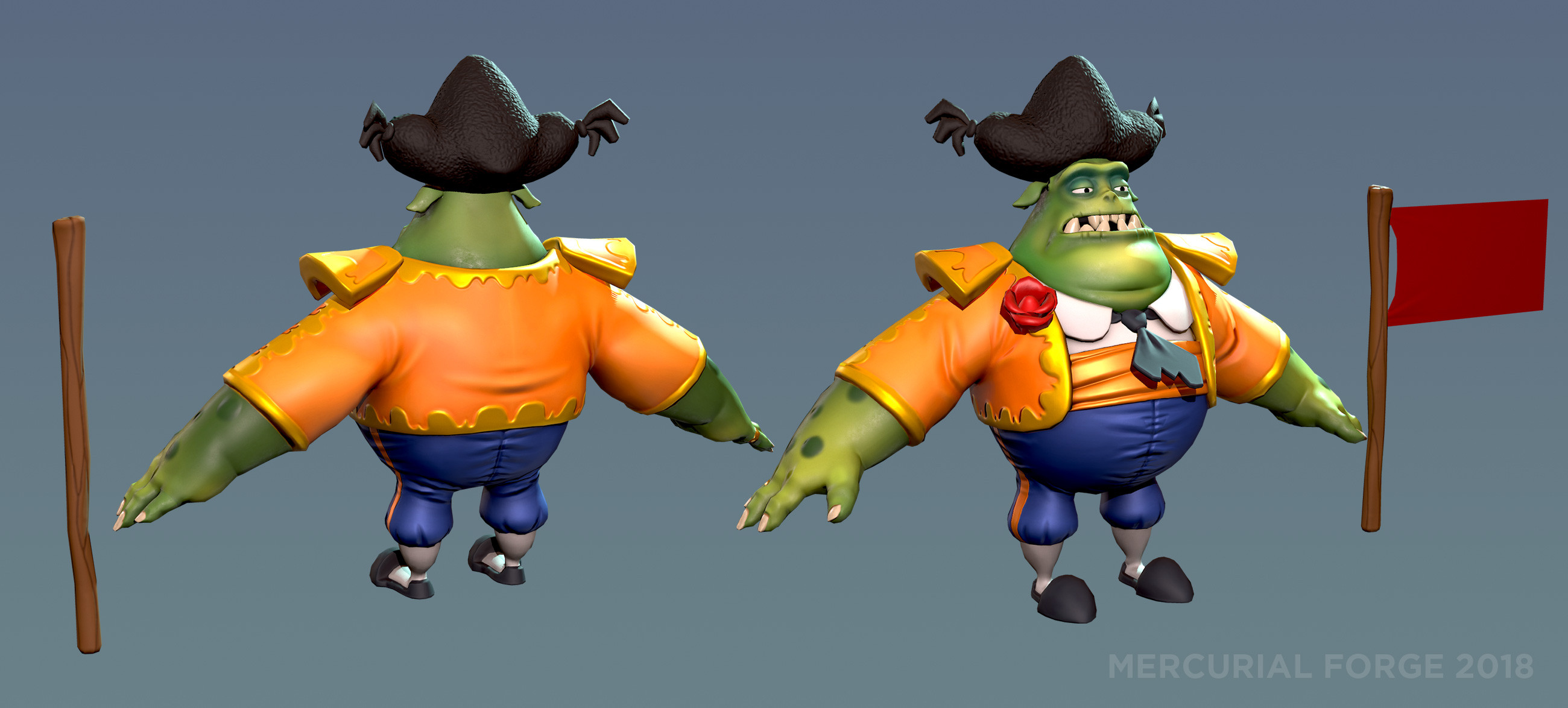 Conceptual model of a Toreador for Spyro Reignited Trilogy