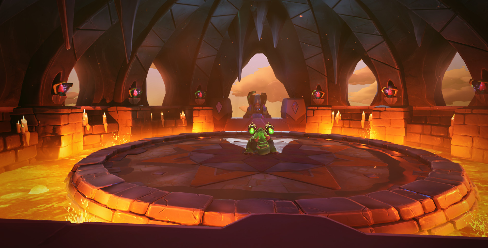 Arena wide look at Gulp's Overlook in the Spyro Reignited Trilogy by Kjeld Pedersen