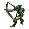Poison Orc Archer sprite for the DS version of Dawn of the Dragon