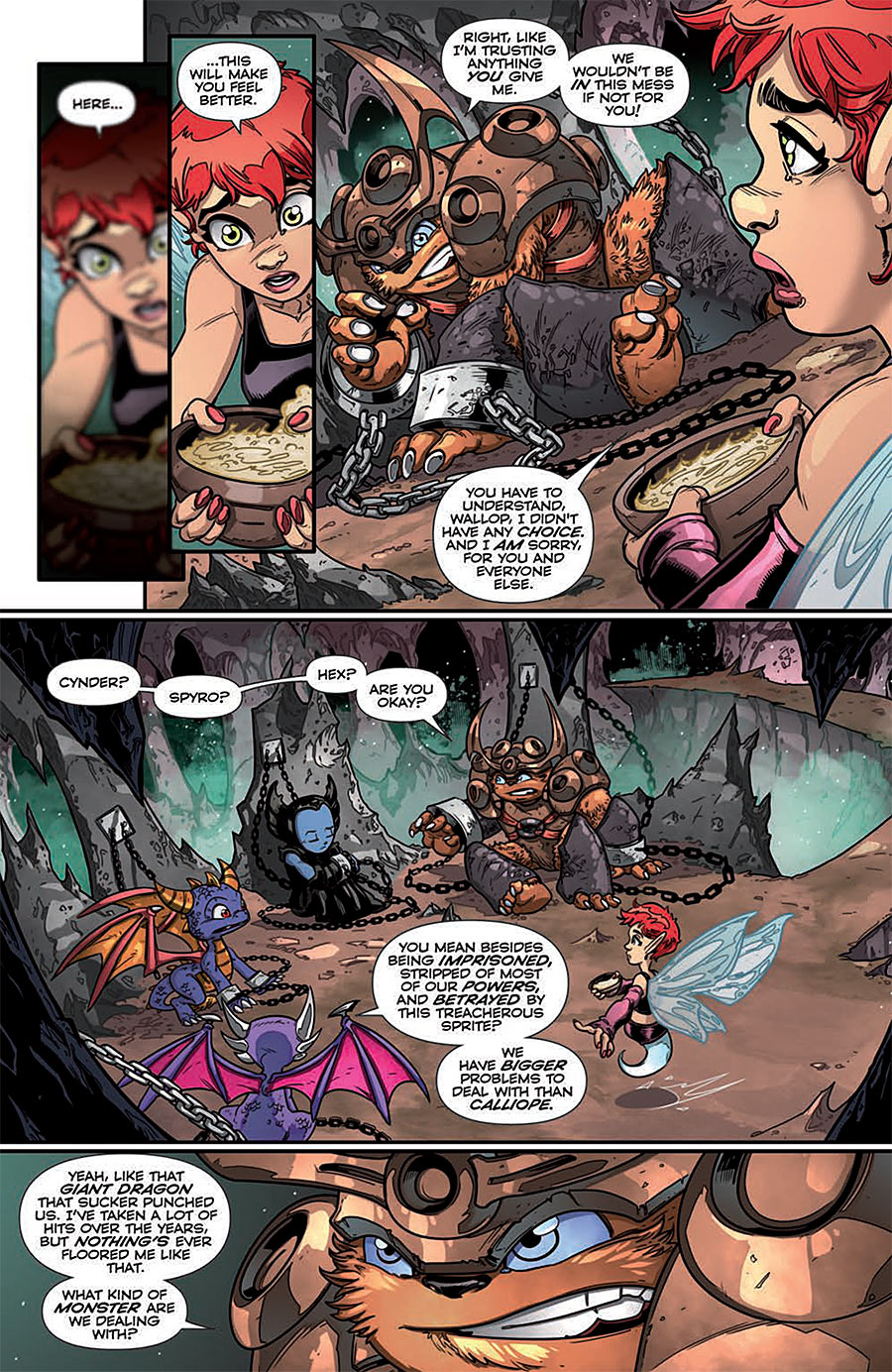 Skylanders Issue 8 Page Preview #1