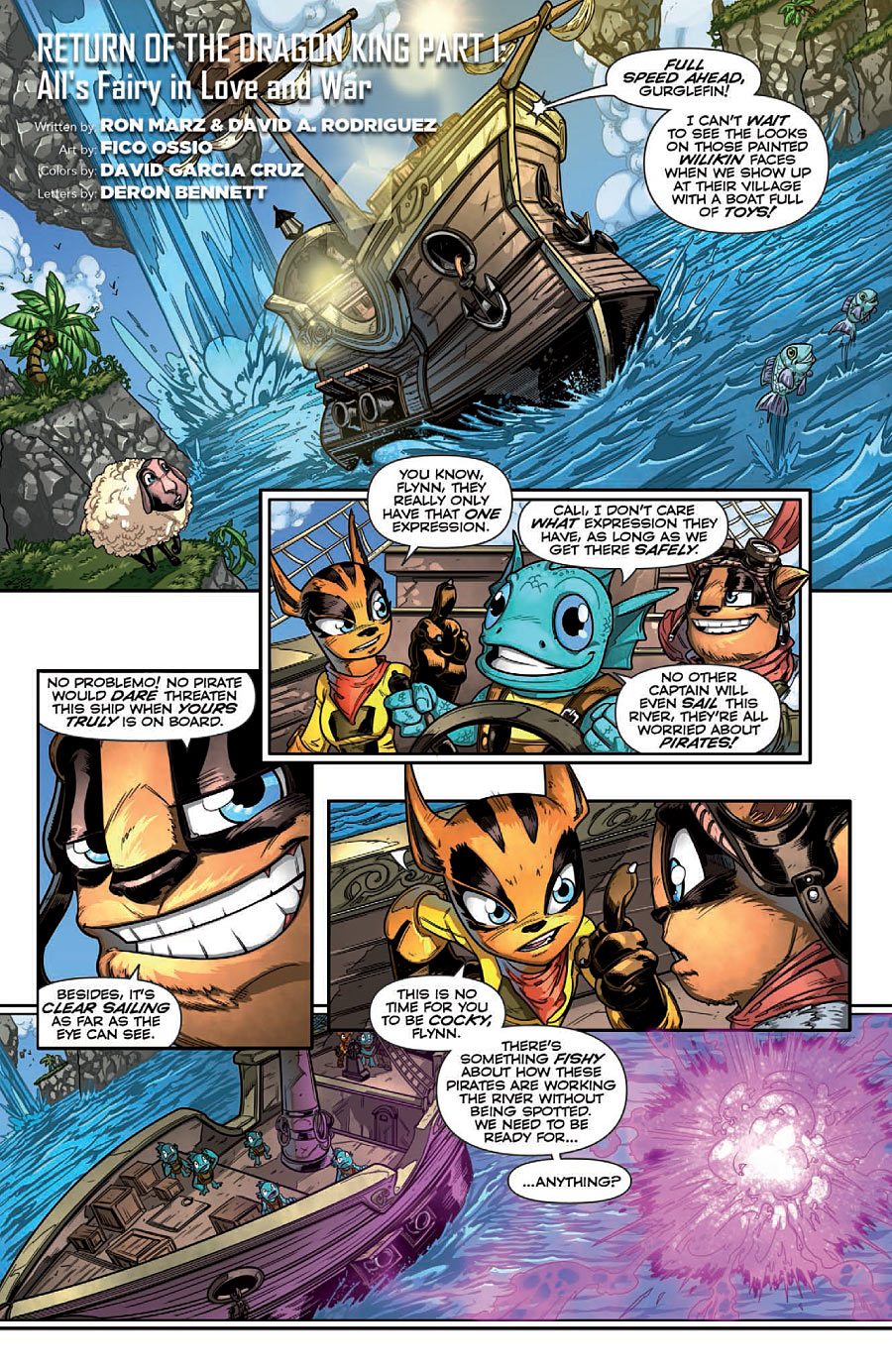 Skylanders Issue 7 Page Preview #1