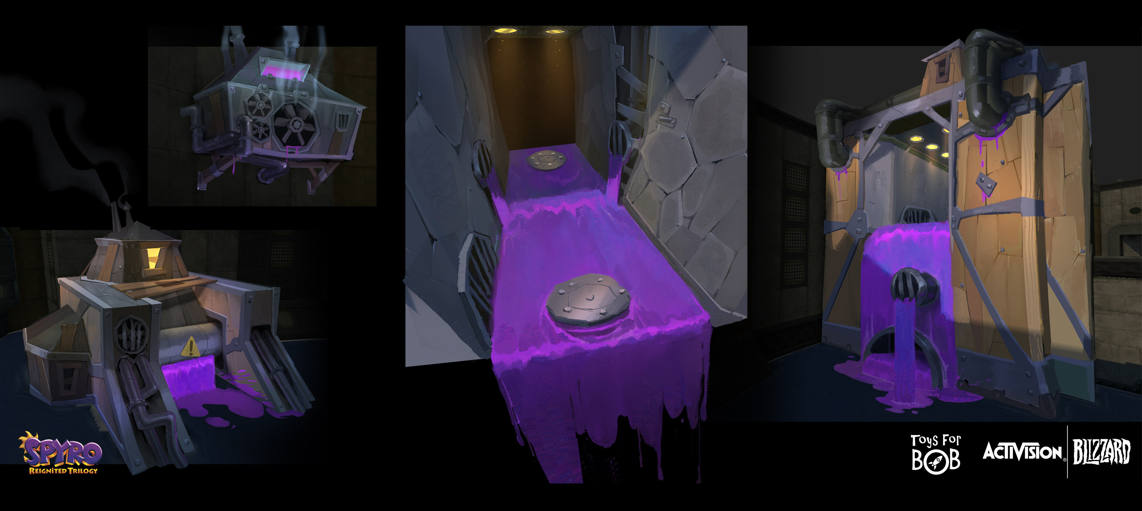 Spyro Reignited Trilogy Wild Flight prop art by Florian Coudray