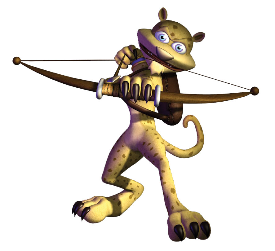 CG model of Hunter for Season of Ice