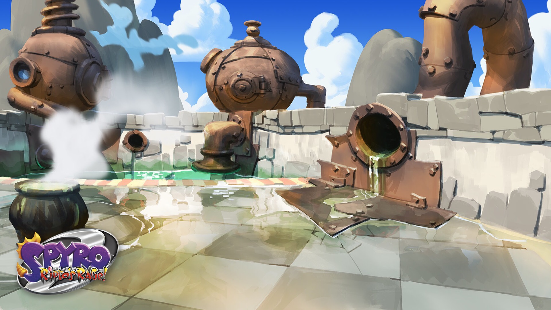 Spyro Reignited Trilogy concept of Sunny Beach