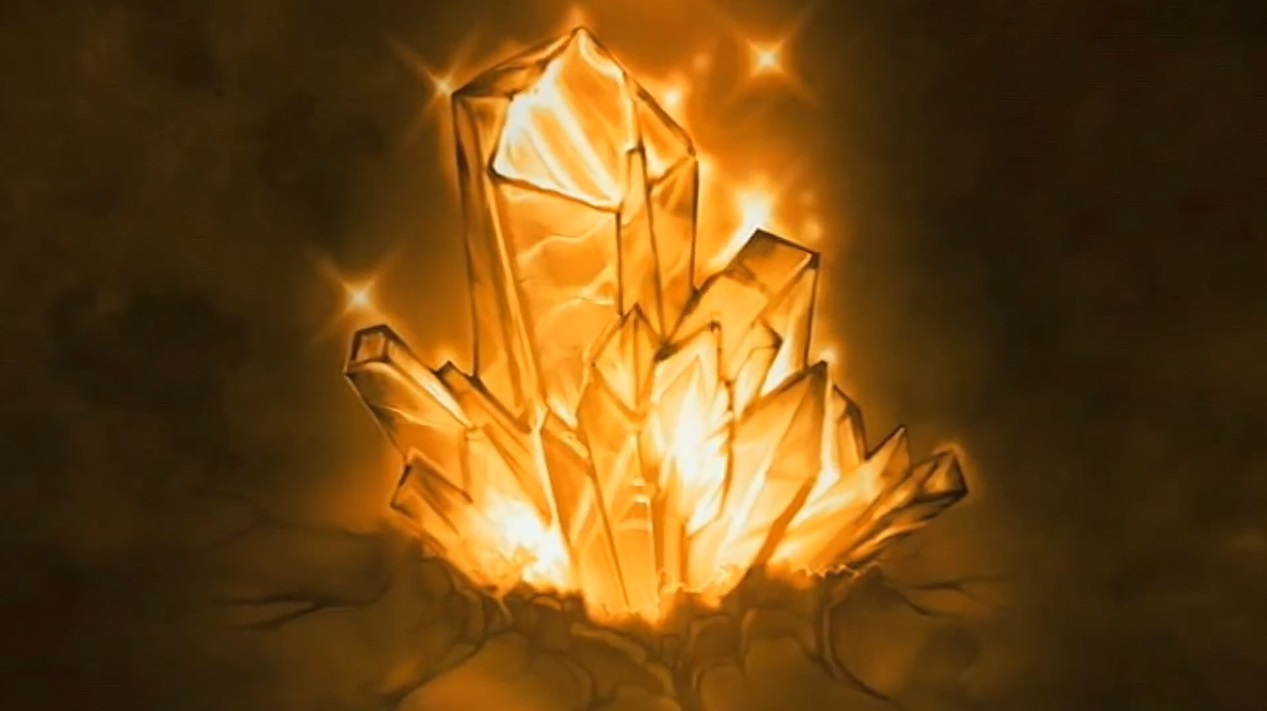 A Spirit Gem as seen in a flashback in The Eternal Night