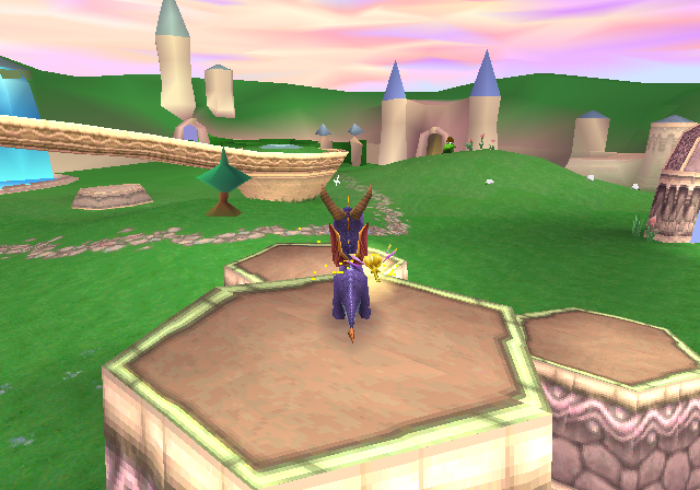 Spyro overlooking Artisans