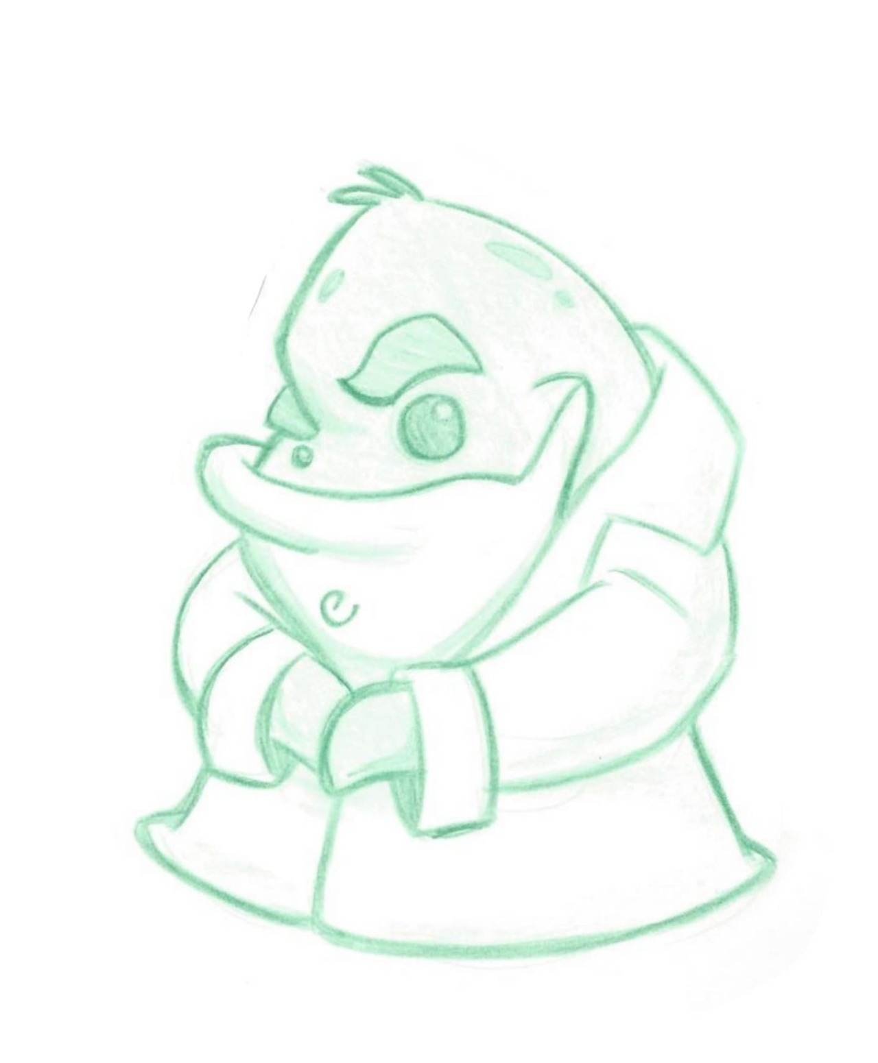 Oliver Wade's concept art of a Land Blubber