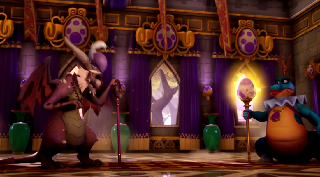 Astor in a disagreement with the Sorceress