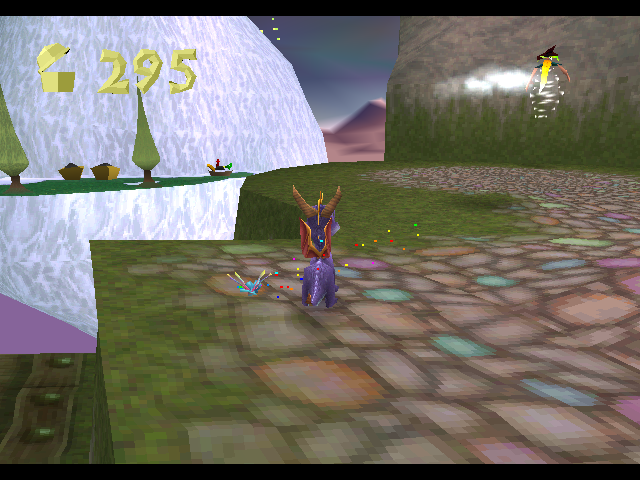 Spyro going after Blowhard