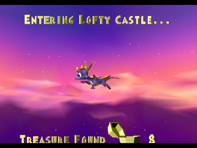 Entering Lofty Castle.