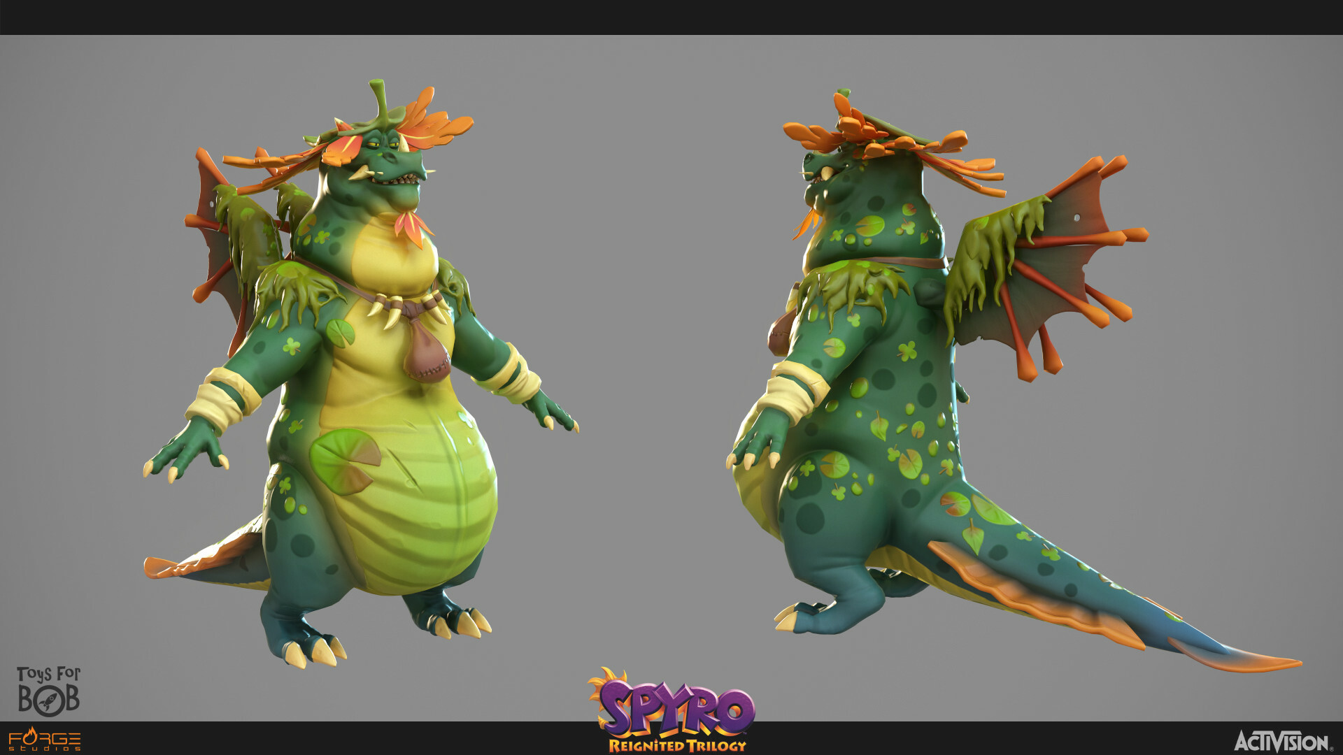 Character model of Cleetus for the Spyro Reignited Trilogy by Edoardo Tarani