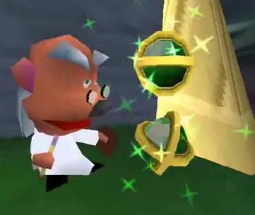 The Professor with two Orbs in Spyro 2: Ripto's Rage