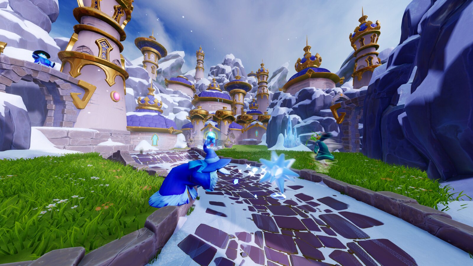 The High Caves inspired level in the Magic Crafters portal