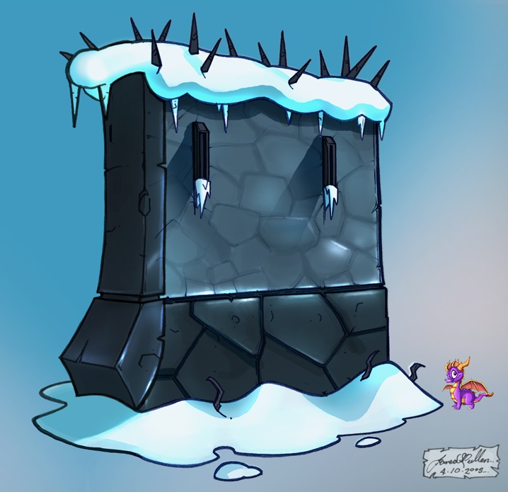 Wall end by Jared Pullen