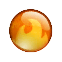 The symbol of Fire in Dawn of the Dragon.