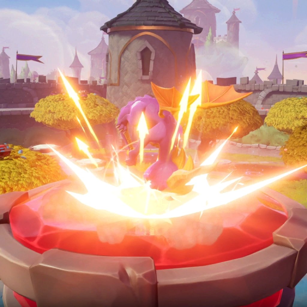 The Headbash abilitiy in Crash Team Rumble