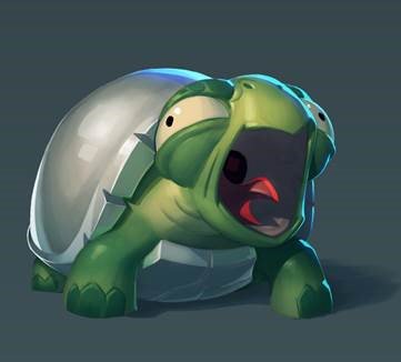 Concept art of the Armored Turtle in Spyro Reignited Trilogy