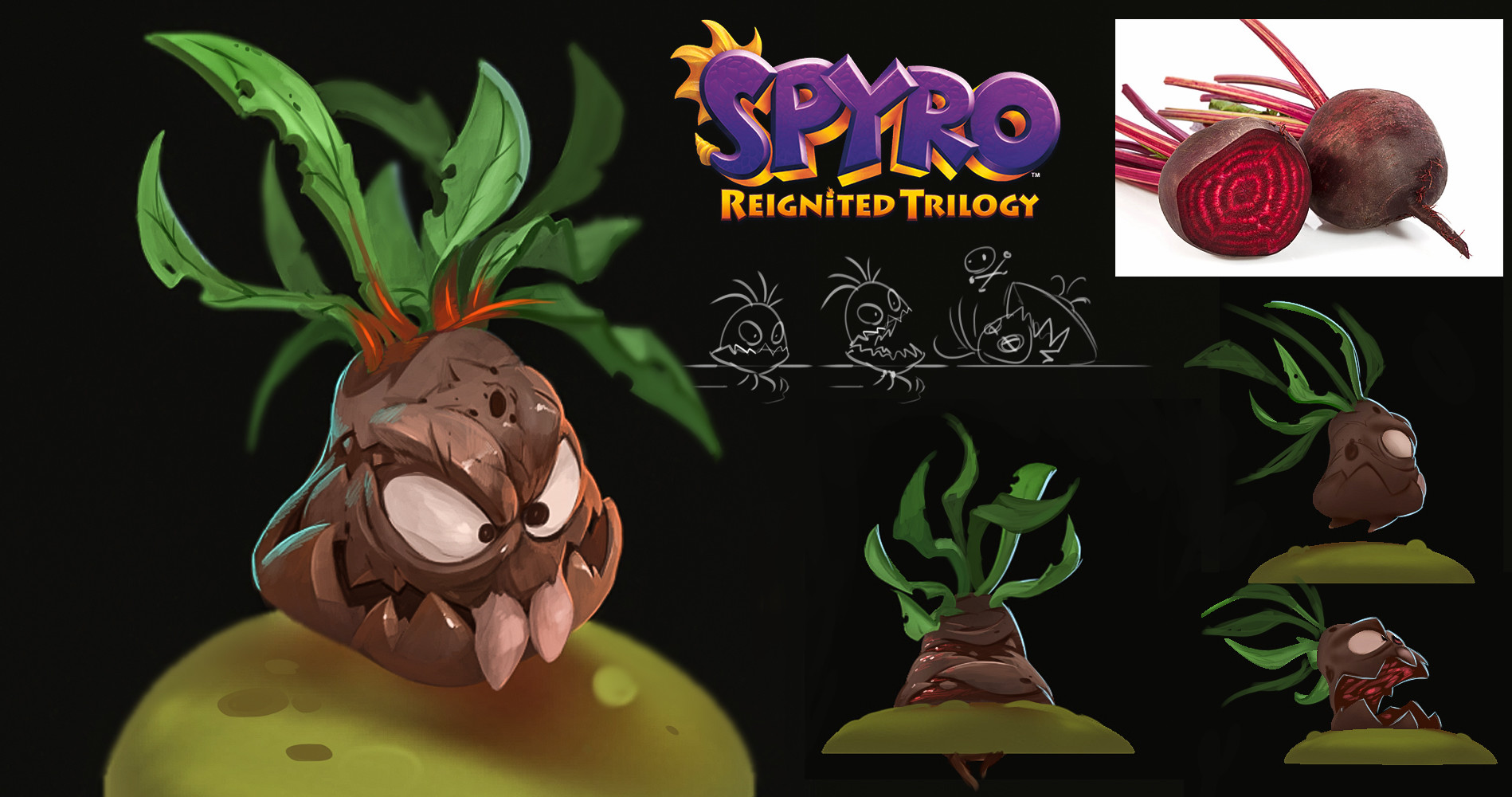 Spyro Reignited Trilogy concept art
