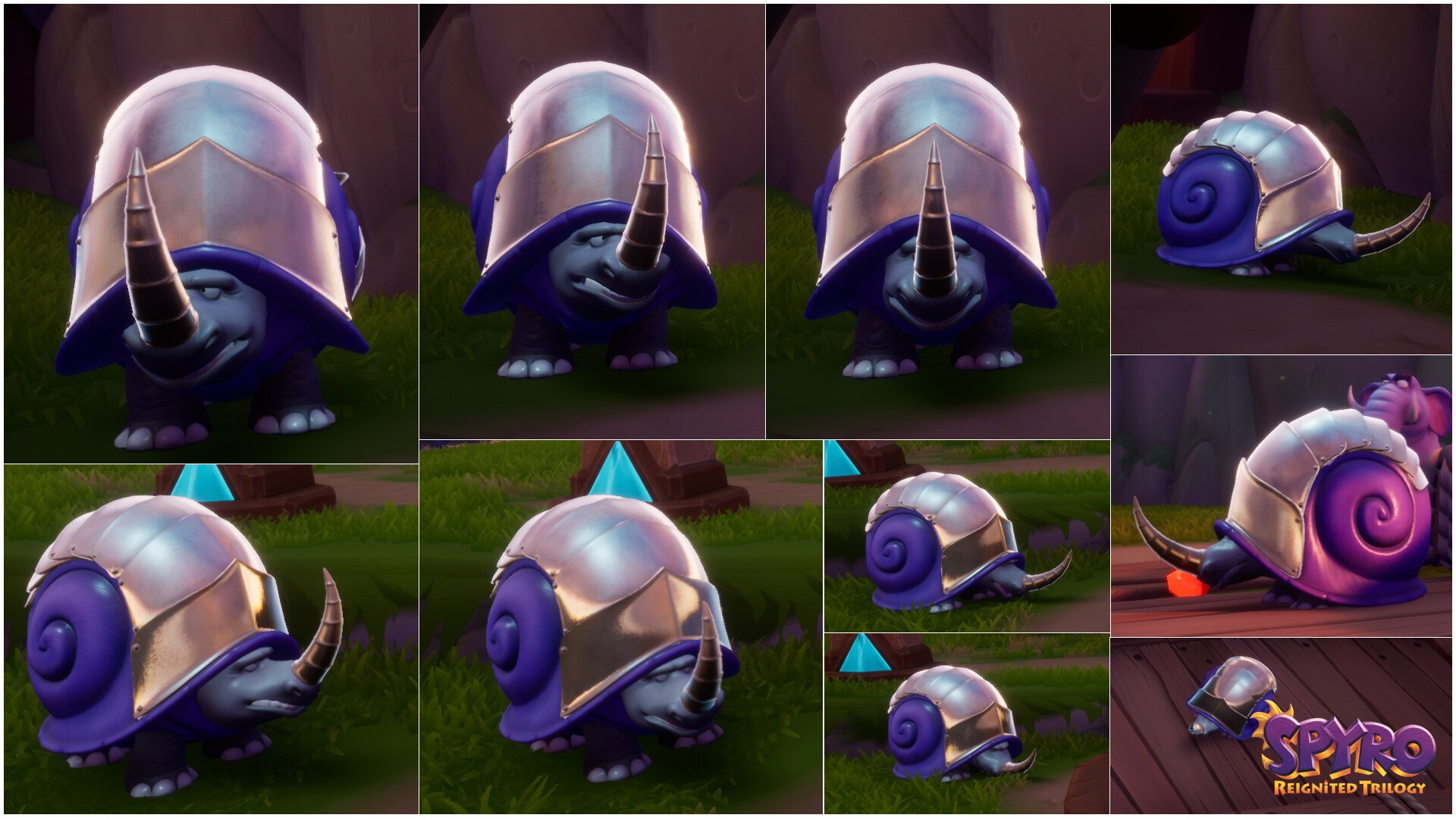 Snail Rhino model by Alexadra Jackson