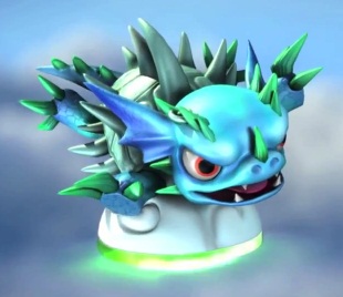 Warnado's toy form in CGI