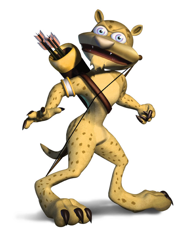 CG model of Hunter for Season of Ice