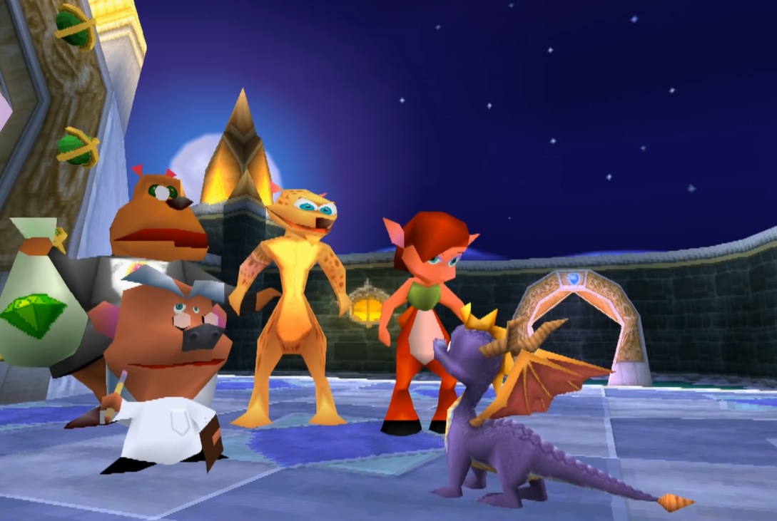 Elora & her friends thanked Spyro for saving Avalar.