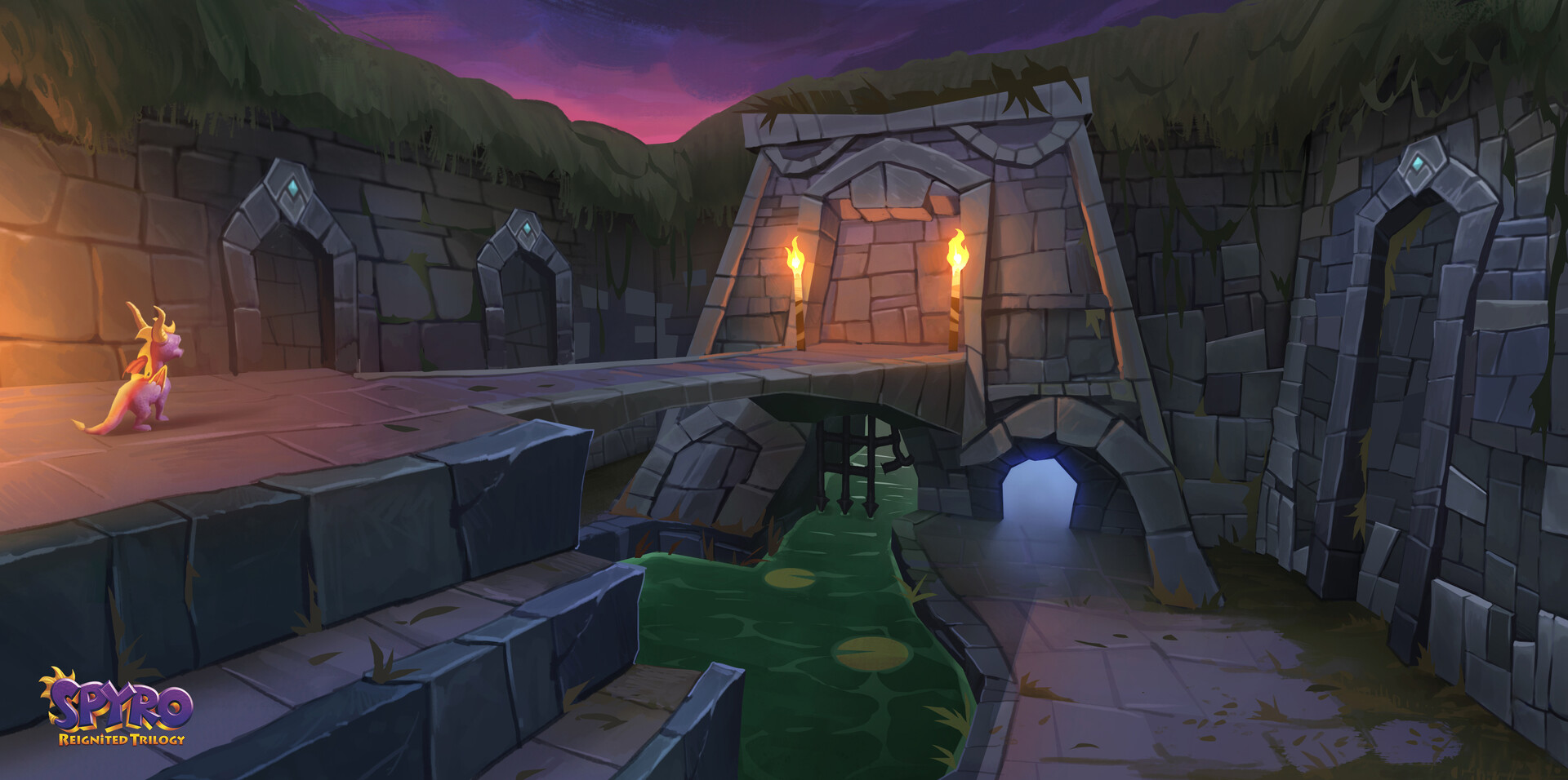 Metalhead secret area concept art by Didier Nguyen