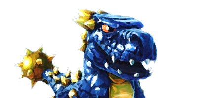 Skylanders: Swap Force art portrait of Legendary Bash