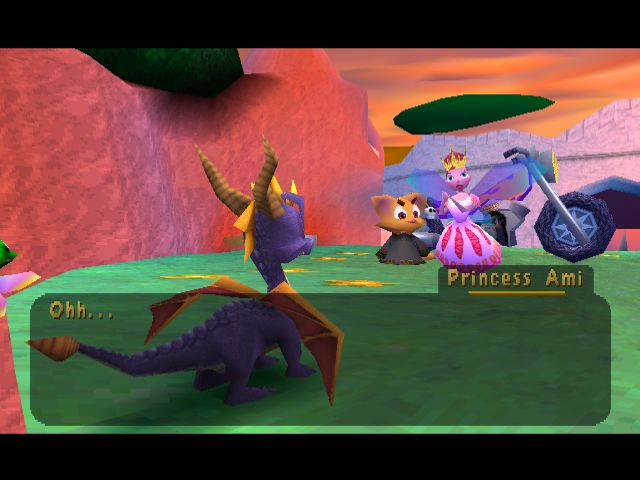 Princess Ami & Prince Azrael meet Spyro