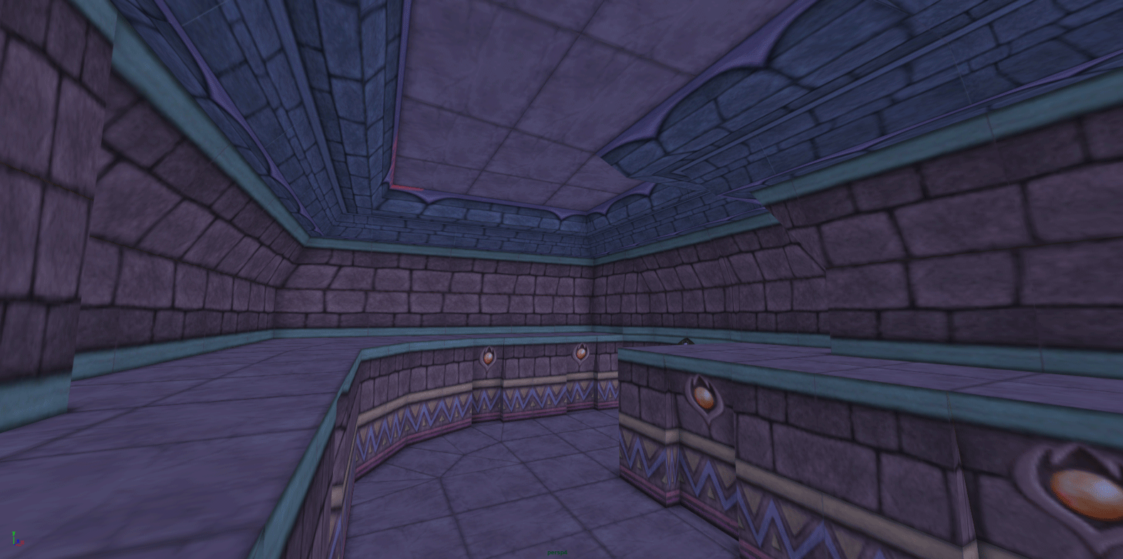 Animated gif art transition of Metalhead's final room by Didier Nguyen