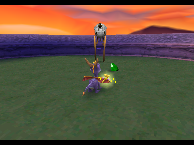 Toasty is exposed as being a sheep on stilts at the end of the battle