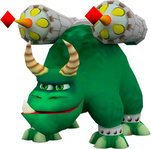 Ingame model of Gulp for Enter the Dragonfly