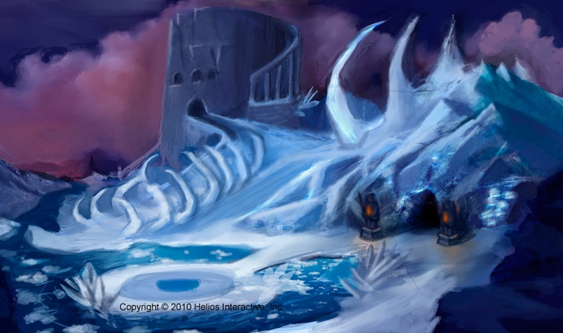 Environment Concept of The White Isle