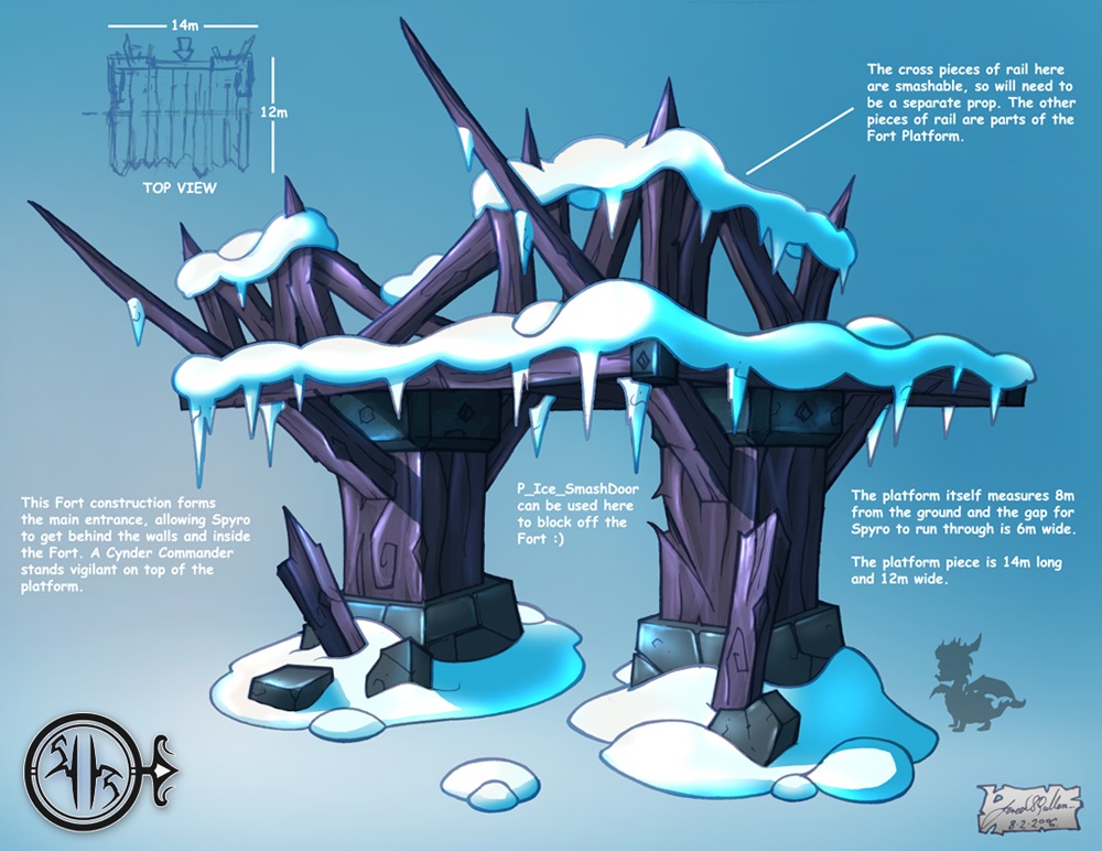 Dante's Freezer Fort Platform by Jared Pullen