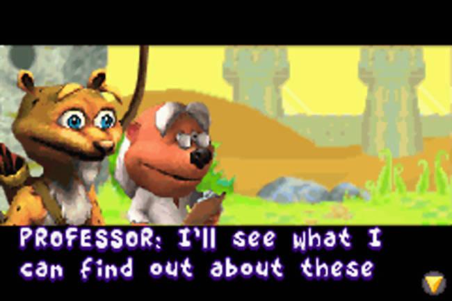 Professor with Hunter.