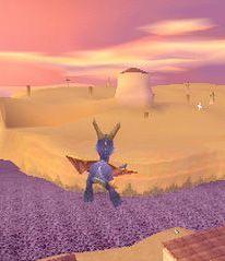 The desert region of Cliff Town.