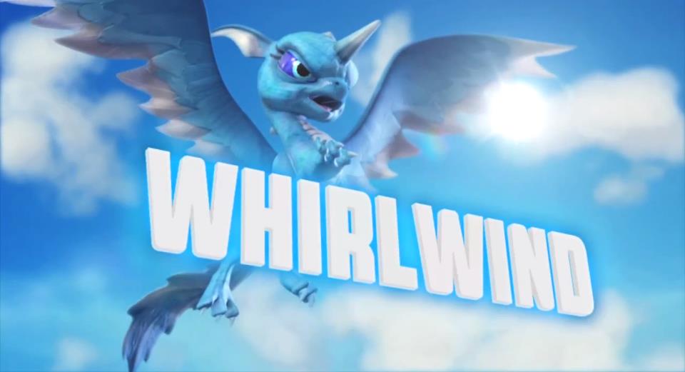 Whirlwind's Trailer Screenshot in Skylanders: Giants