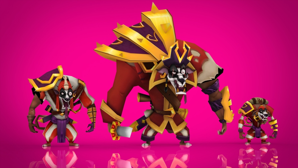 Skavenger models by Nori Tominaga
