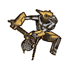 Axe Orc sprite for the DS version of Dawn of the Dragon