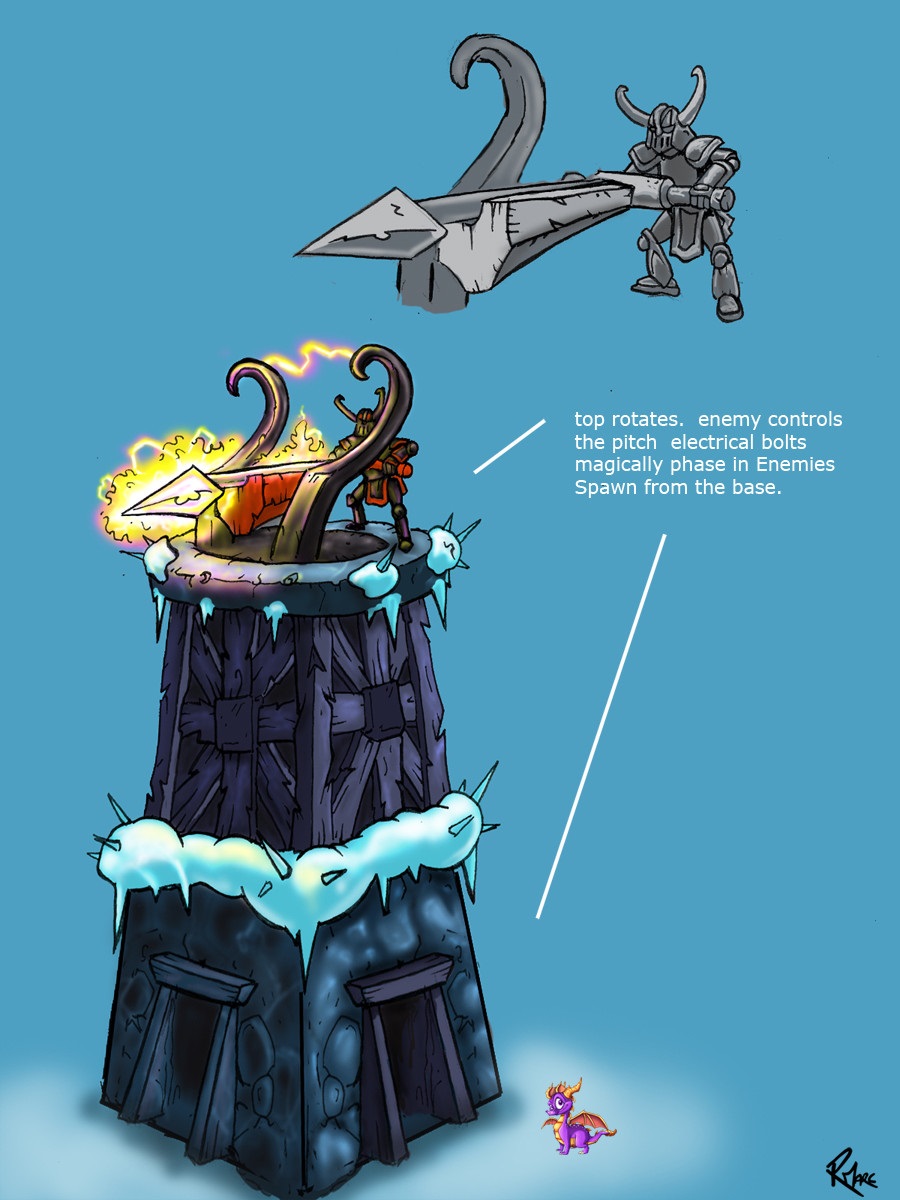 Seige Tower by Ronald Marc