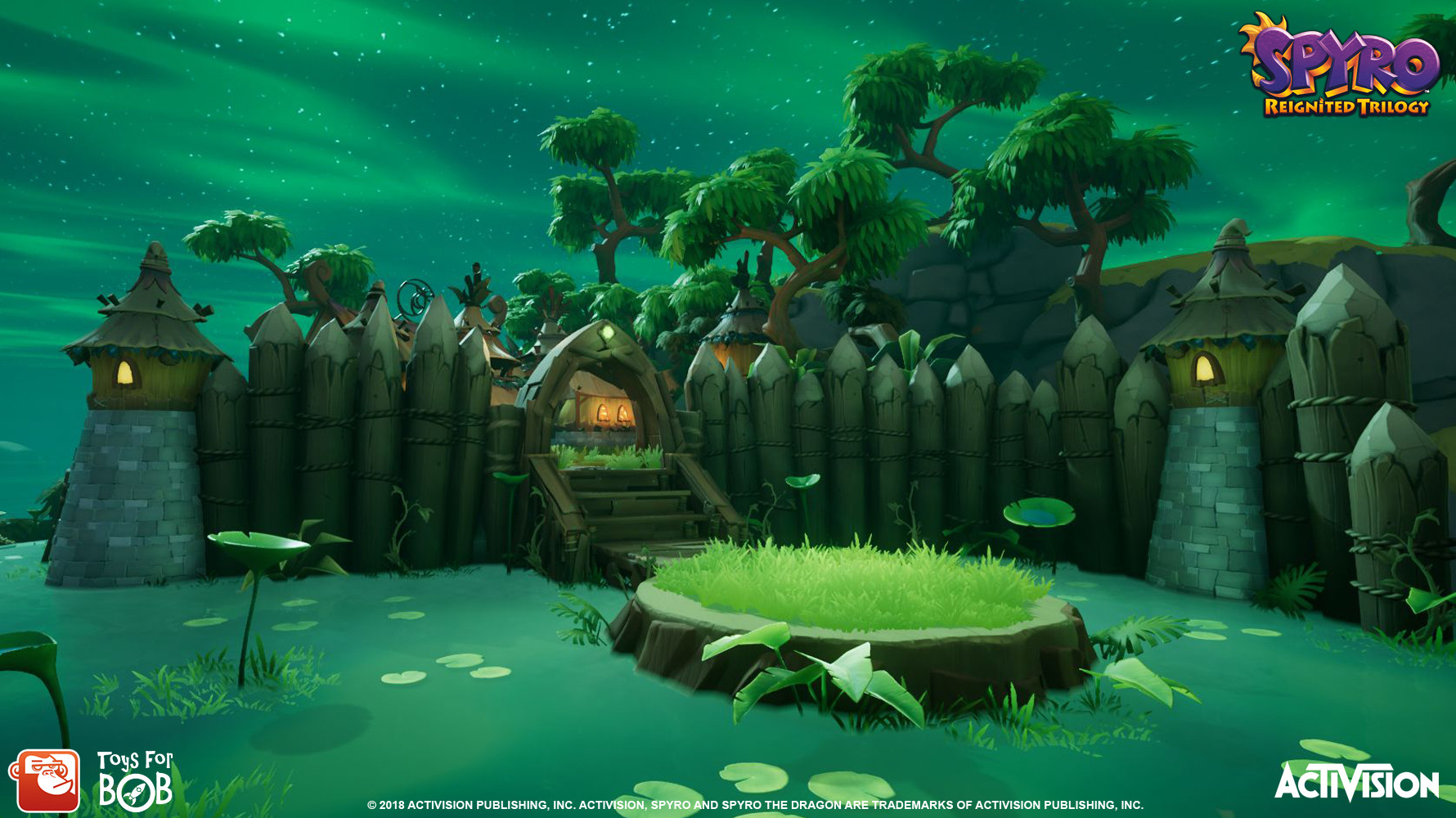 Spyro Reignited Trilogy environmental work by GFactory