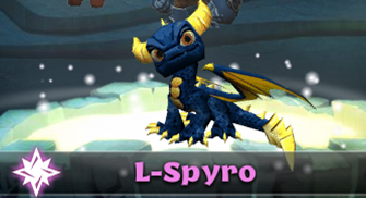 Legendary Spyro as seen in Skylanders: Universe