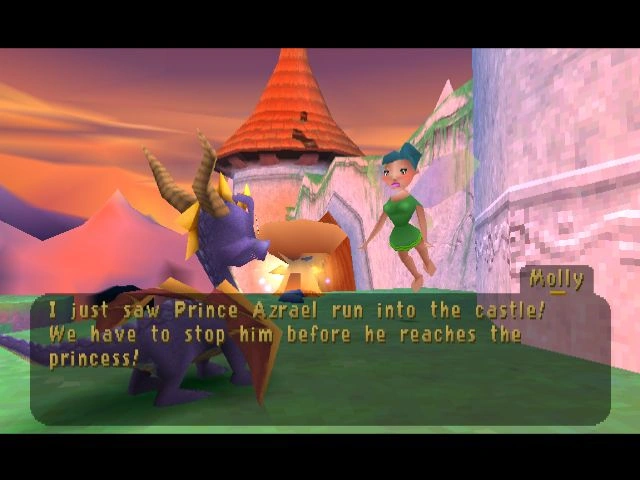 Spyro & Liz at Charmed Ridge's Royal Castle