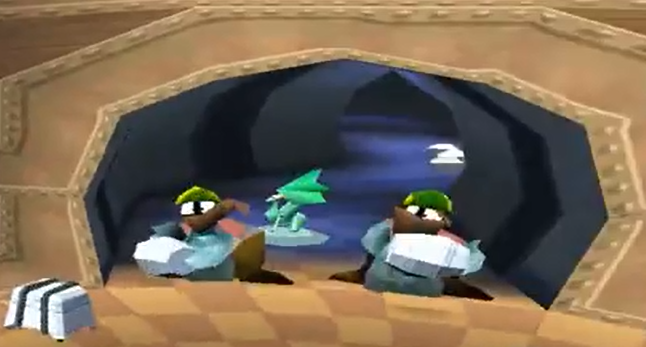 A third dragon seen in some prototype builds