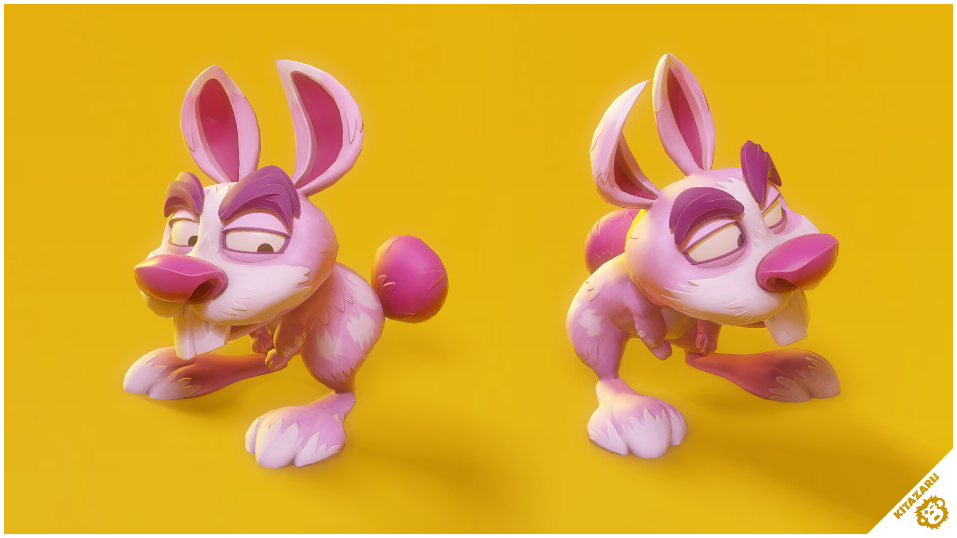 Rabbits as seen in the Reignited version of Spyro: Year of the Dragon by Marc-André Dupont