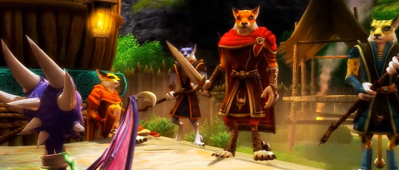 Prowlus recalling Cynder's past as Malefor's servant